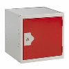 Security Cube Locker 300mm Red image.