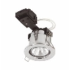 Linolite:Sylvania Adjustable MR16 Polished Chrome Fire Rated Downlight image.