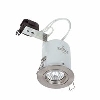 Halolite Fixed GU10 Satin Nickel Fire Rated Downlight image.