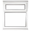 uPVC Window Type TF Clear 620 x 1200mm image.