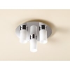 Ice Fixed Triple Ceiling Light Bathroom Light Fitting image.