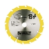 DeWalt 165x20mm 16T TCT Circular Saw Blade image.