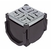 FloDrain Galvanised Quad Connector image.