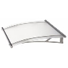 Lightline Door Canopy Frosted White 1500 x 950mm image.