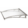 Lightline Door Canopy Clear 1500 x 950mm image.