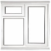 uPVC Window Type STF AS Clear 1200 x 1050mm image.