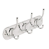 Hat &amp; Coat Rack Polished Chrome 275 x 60mm image.