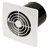 Manrose White In-Line 20W Extractor Fan image.