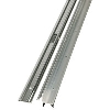 2-Part Trimline Threshold Polished Aluminium 914mm image.