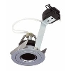 Halolite Baffle Fixed MR16 Satin Silver Low Voltage Downlight image.