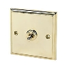 1G 2W Toggle Sw Victorian Brass image.