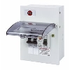 Wylex 2-Way Metal RCD Garage Consumer Unit image.