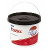 Wypall Industrial Cleaning Wipes Bucket Pack of 150 image.