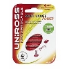 Uniross AAA 1.2V 800mAh Pre-Charged Ni-MH Rechargeable Battery Pack of 4 image.