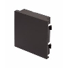 Modular Black Full Blank Plate image.
