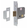 Mortice Flat Latch Satin Chrome 63mm image.