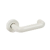 Steel Core Lever on Rose Pure White 23mm image.