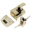 Yale BS Night Latch Brass 60mm Backset image.
