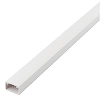 Mini Trunking PVC White 25 x 16mm Pack of 20 image.