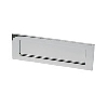 Victorian Letter Plate Polished Chrome 306 x 97mm image.