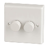 Dimmer 2G 2W 2 x 40-250w image.