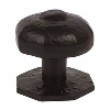 Antique Centre Knob Black 65mm image.