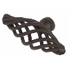 Lattice Cage T Door Handle Black Pack of 4 image.