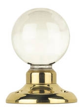 Image for Acrylic Ball Shape Mortice Knob.