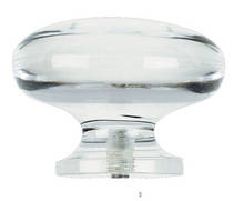 Image for Acrylic Mushroom Cupboard knob.