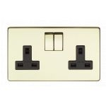 Image for Concealed Double Sockets.