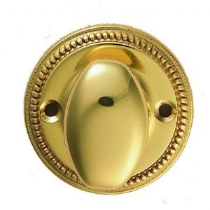 Image for Beaded Oval Thumb Turn.