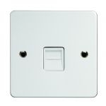 Image for Flat Plate Telephone Sockets.