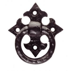 Image for Ring Pull on Gothic Cross Backplate.