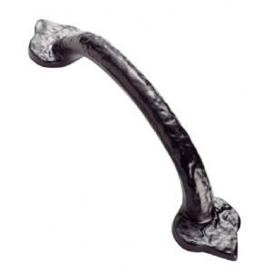 Image for Small Fleur D Lys Pull Handle (Hammered Finish).