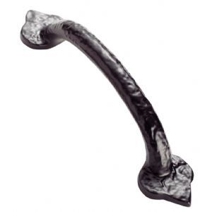 Image for Large Fleur D Lys Pull Handle (Hammered Finish).
