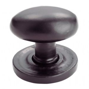 Image for Oval Smooth Knob on Round Rose.