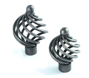 Image for Steel Cage Ball Knob.