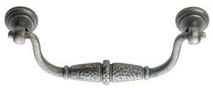 Image for Hammered Finish Drop Cabinet Pull.