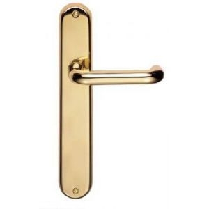 Image for Round bar lever on backplate.