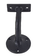 Image for Black antique handrail bracket.