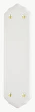 Image for White Porcelain Fingerplate - Frelan.