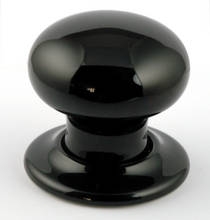 Image for Black Porcelain Knob - Frelan.