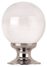 Image for Glass ball cupboard knob.