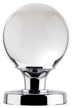 Image for Ball Shaped Glass Mortice Knob.