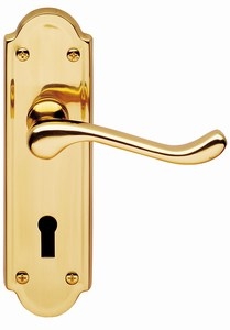 Image for Henley Suite lock on Backplate.
