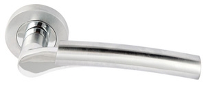 Image for Arkus Door Handle on Rose.