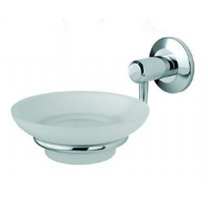 Image for Soap Dish Holder With Glass Soap Dish Tempo Range.