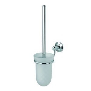 Image for Toilet Brush Holder With Glass Brush Pot Tempo Range.