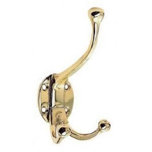 Image for Old English Heavy Pattern Hat and Coat Hook (Treble).