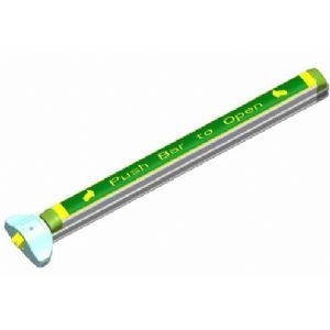 Image for Push Bar to Open Sign.